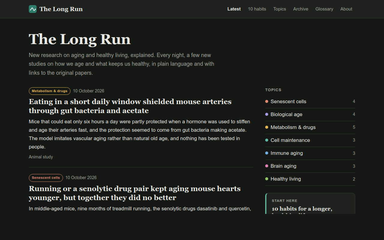The Long Run